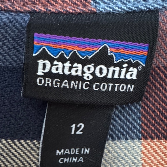 Patagonia W's Heywood Flannel Shirt Women’s 12 Organic Cotton - Picture 3 of 4